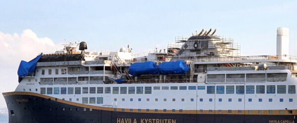 Havila Capella ved Tersan foto Havila Kystruten 111