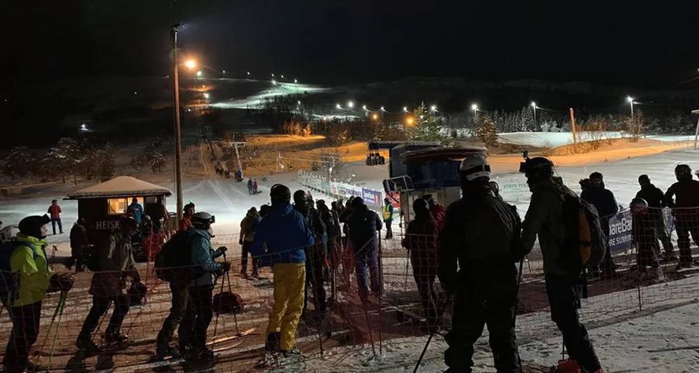 Hornindal skisenter kveldskøyring 11