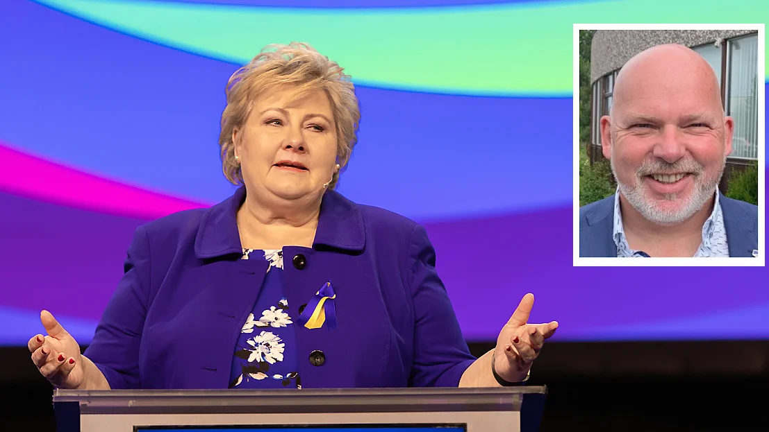 Erna solberg landsmøte innfelt anders riise foto Hans Kristian Thorbjørnsen Høyre marius 11