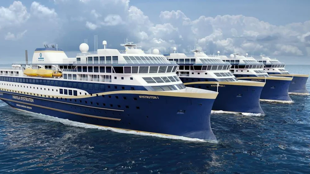 Hurtigruten Havila og Kystruten