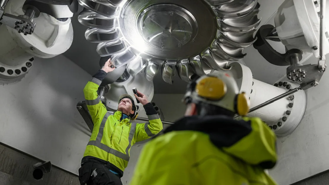 TUSSA vedlikehald kraftsstasjon foto Tussa