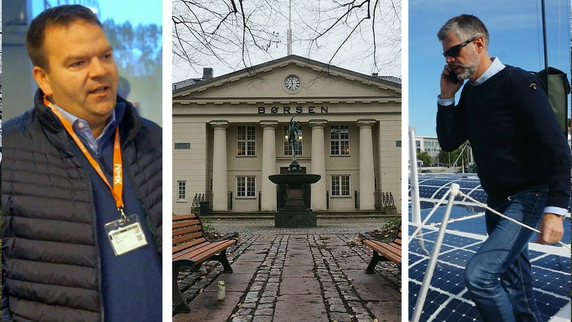 Oslo børs montasje hofseth flakk foto ogne