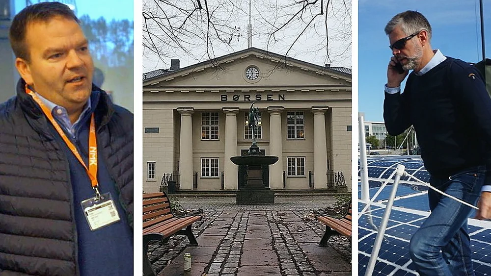Oslo børs montasje hofseth flakk foto ogne