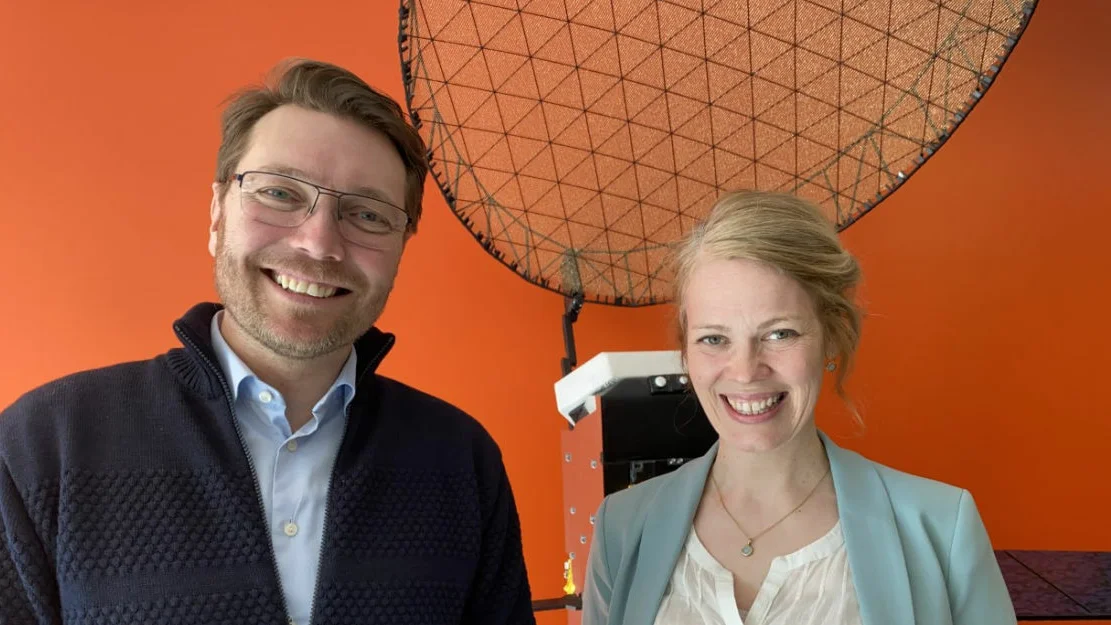 Daniel Garden og Anna Klara Måseide foto Å KP