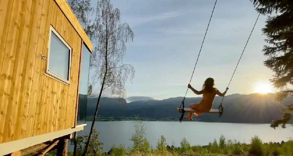 Gloppa hytter foto Olav Aabrekk