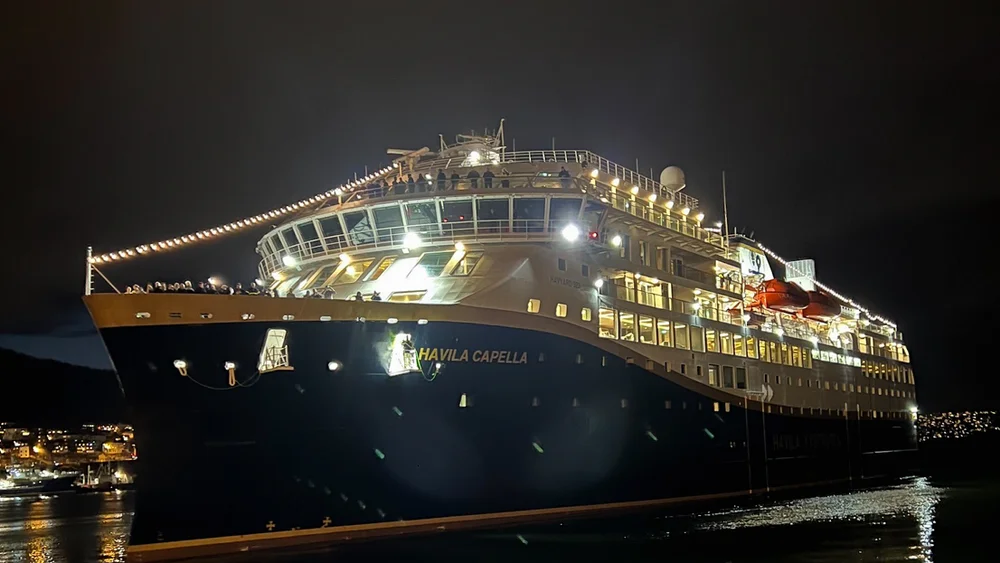 Havila Capella i Bergen Foto Havila Kystruten 11