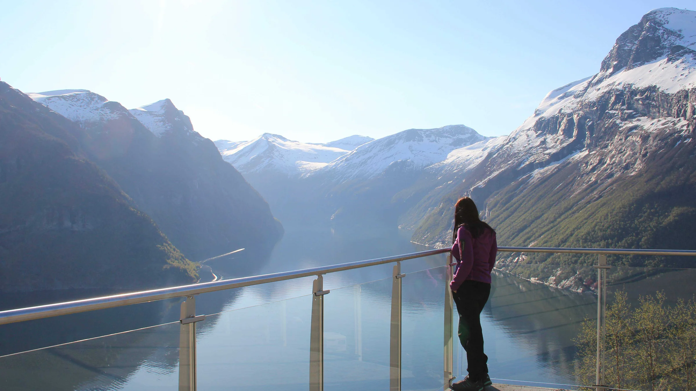 Utsikta er best fraa ein stoppestad