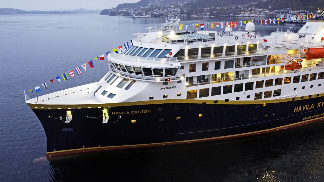 Havila Castor i Bergen foto havila kystruten 22