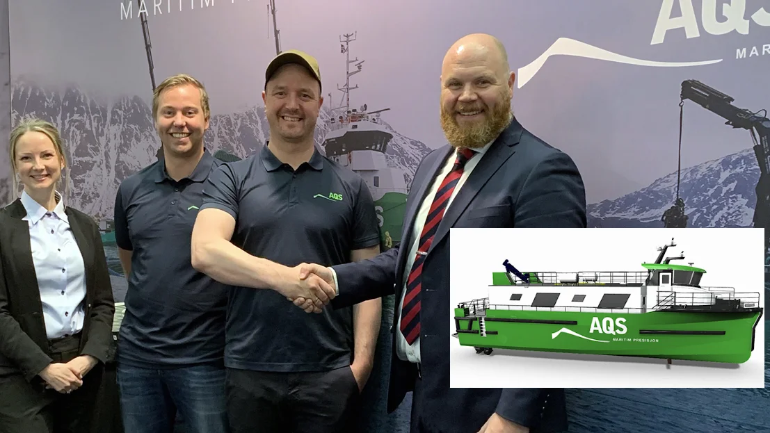 Maritime partner aqs Lena Einseth Sigmund Sætnan Kristian Hjertvik Anders Bjørdal innfelt alusafe cat foto illustrasjon maritime partner 11