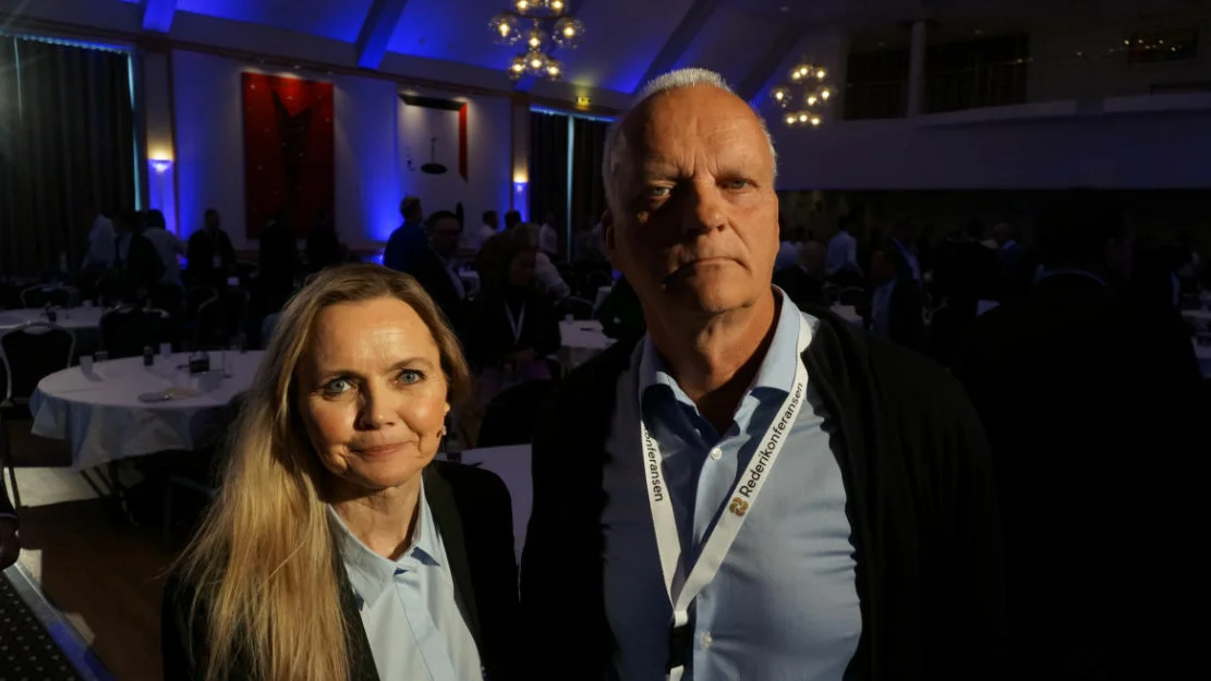 Monica Gjerde Sperre Trond Solvang Rederikonferansen 2022 foto Ogne