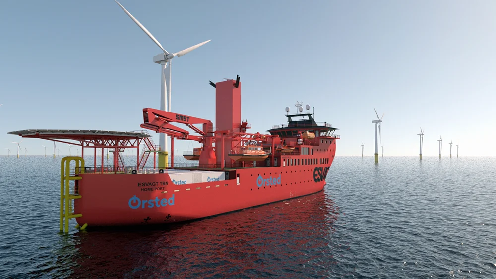 Esvagt brunvoll HAV Design 833 SOV illustrasjon