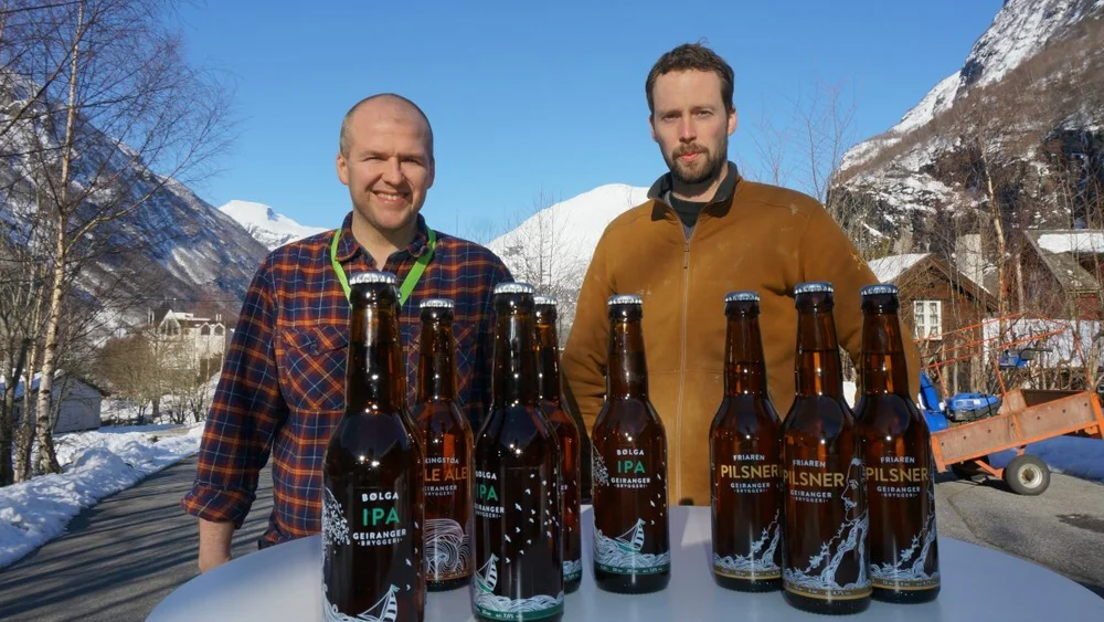 Kenneth løken Frank Maråk geiranger Bryggerig foto Ogne