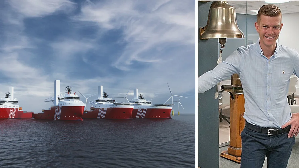 Norwind skip montasje svein leon aure illustrasjon vard 11