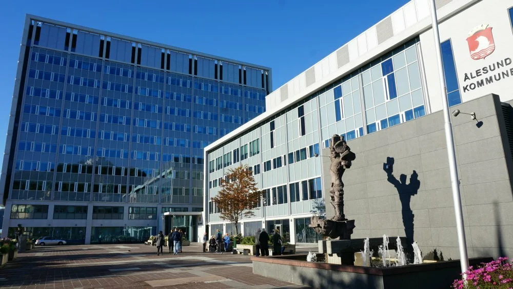 Ålesund rådhus foto Ogne