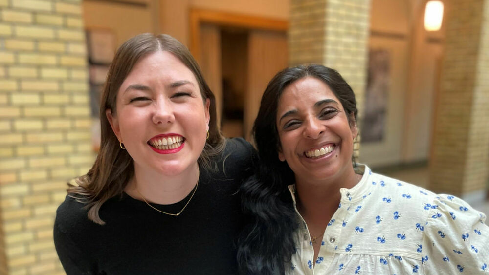 Lubna og Astrid