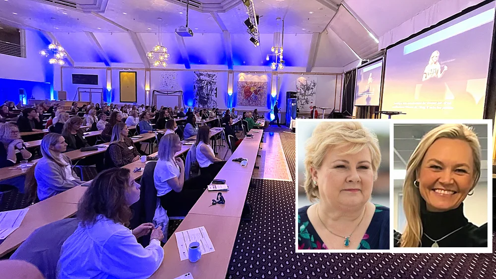 Damene først innfelt erna solberg torill eliassen foto marius