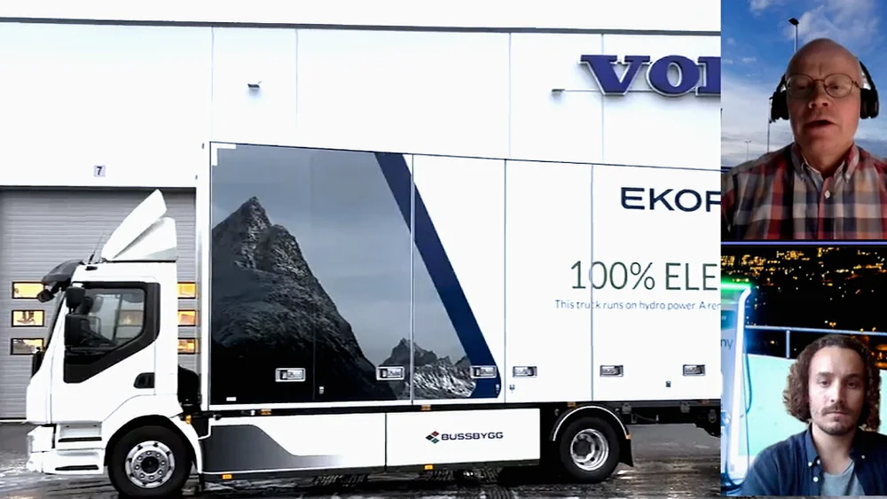 Elektrisk lastebil montasje Jogeir Munkeby Lars Christian Engø 11