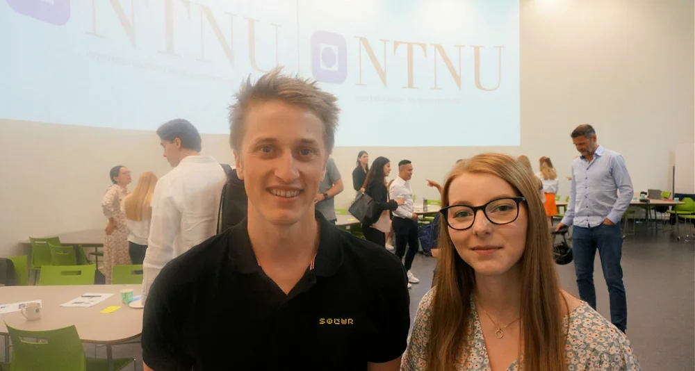 Sondre Rodahl Solwr Emma Sofie Søvik NTNU Teftlab foto Ogne