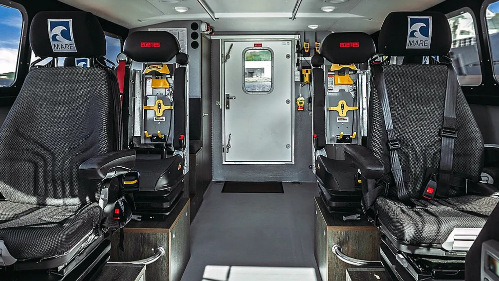 Mare safety innredning brannbåt foto mare safety 11