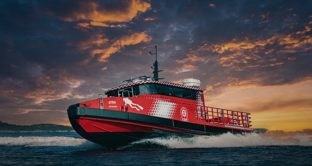 Mare Safety brannbåt foto Mare Safety