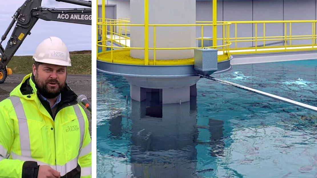 Salmon evolution montasje håkon andre berg kar med vann foto marius salmon evolution 11