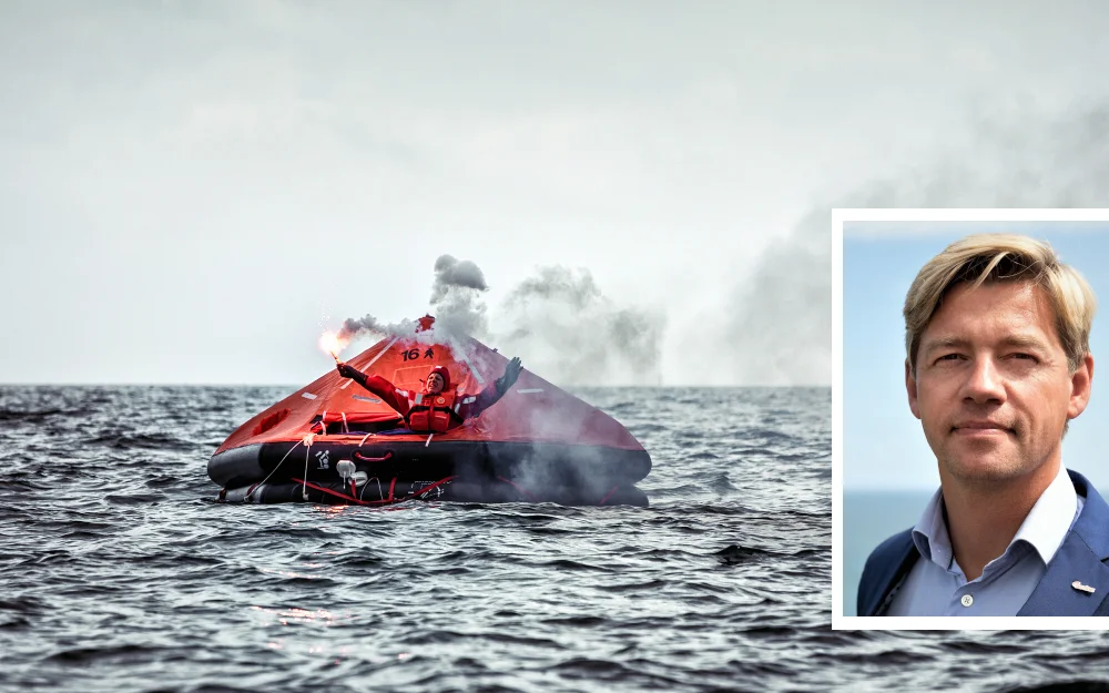 Survitec redningsflåte innfelt jan eskil hollen foto Survitec 11