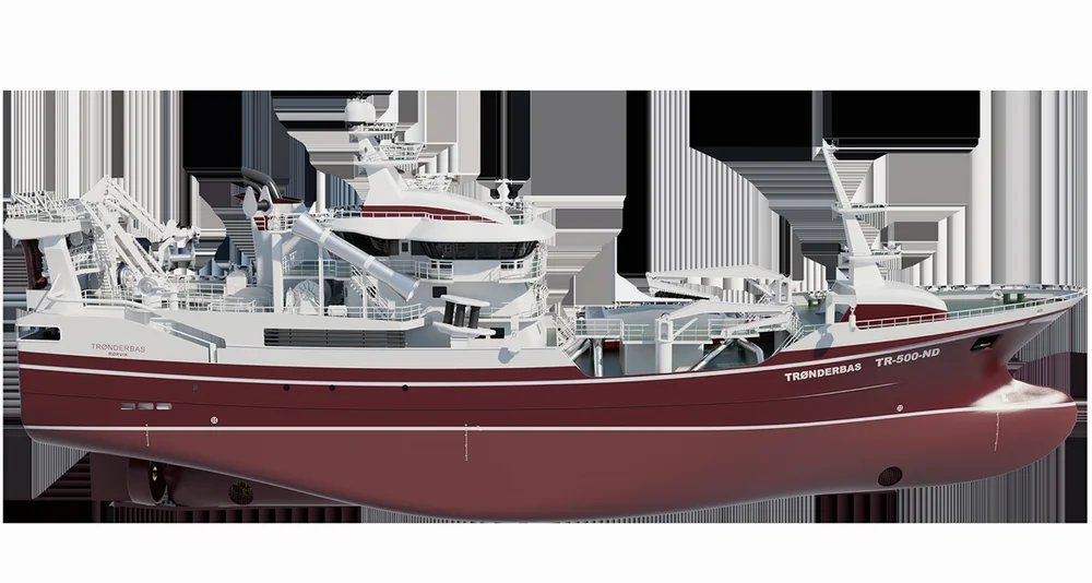 Trønderbas illustrasjon salt ship design 11