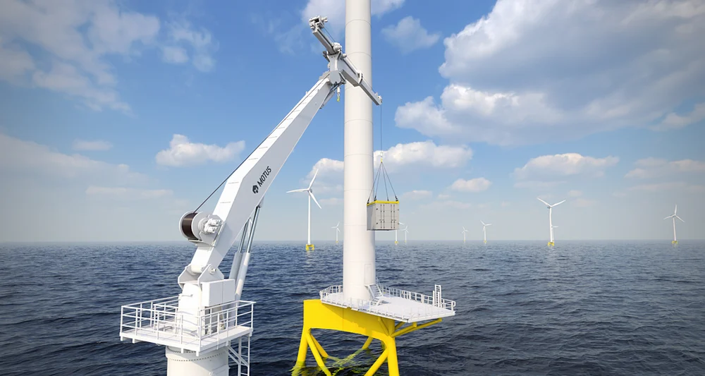 Motus technology kran olympic illustrasjon Motus technology 11