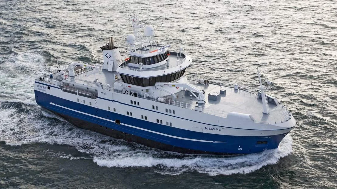 Denne baaten set line paa 81 kilometer