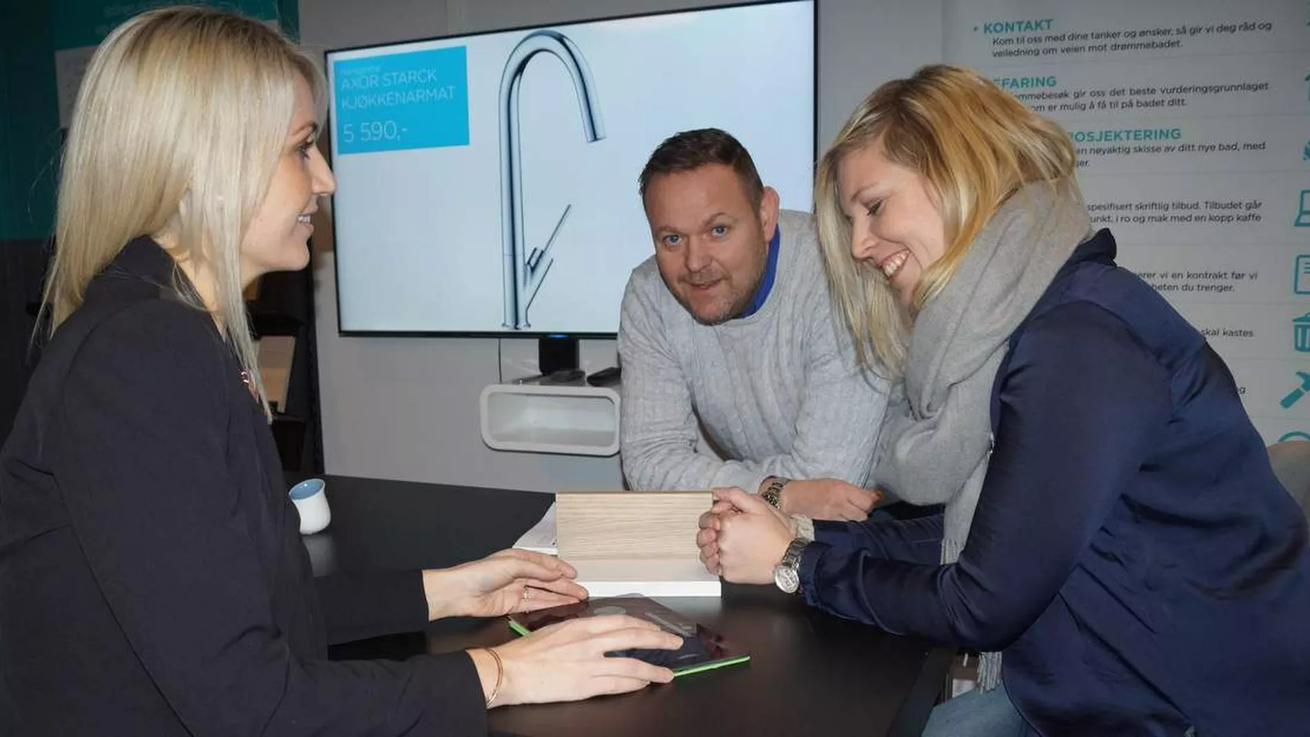 Foerst i landet med interaktiv VVS butikk