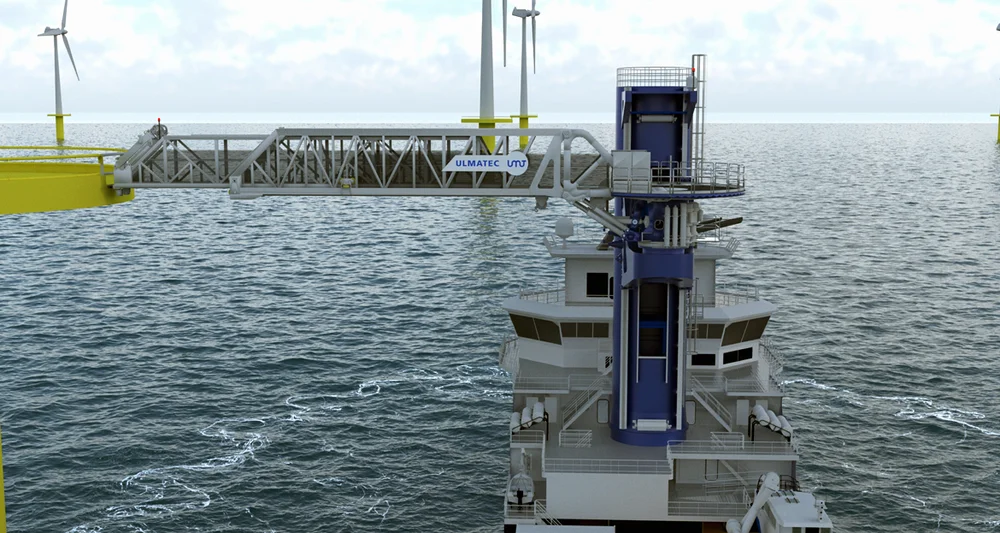 Ulmatec gangveg skip illustrasjon Ulmatec 11