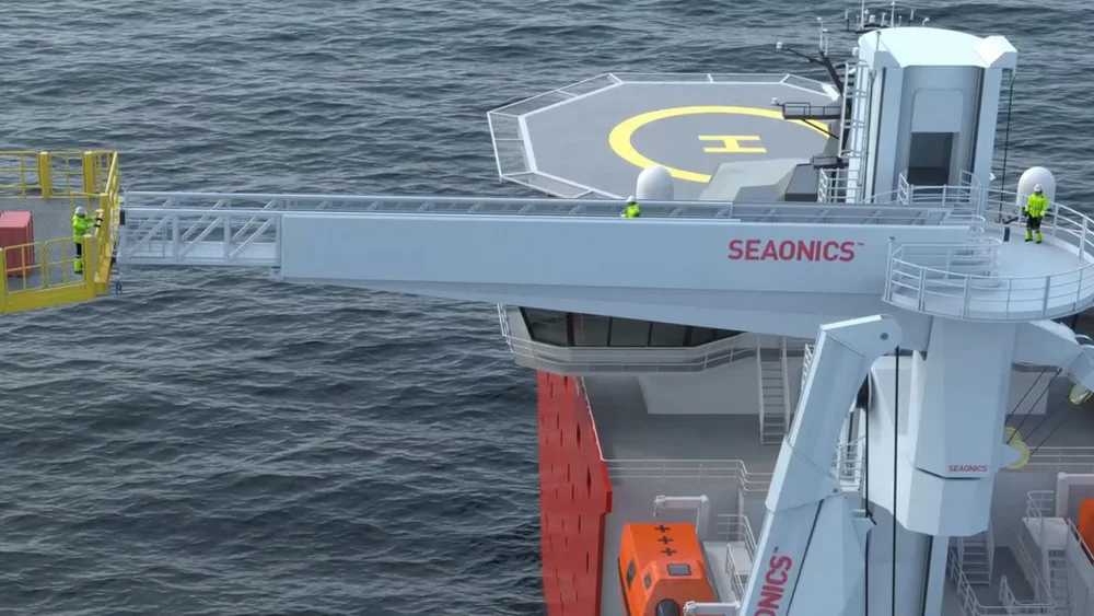 Seaonics gangveg nordwind Illustrasjon Seaonics