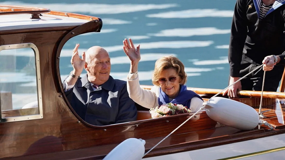 Kong Harald dronning Sonja foto Slottet 11