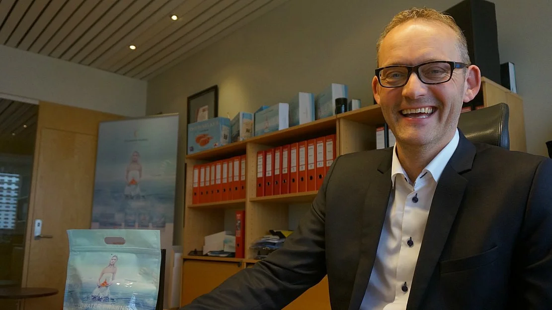 God vekst for Coldwater Prawns of Norway