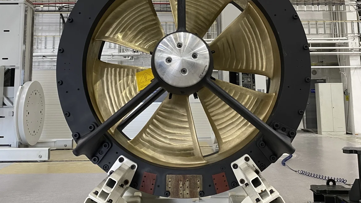 Kongsberg Maritime Rim Drive thruster foto Kongsberg Maritime