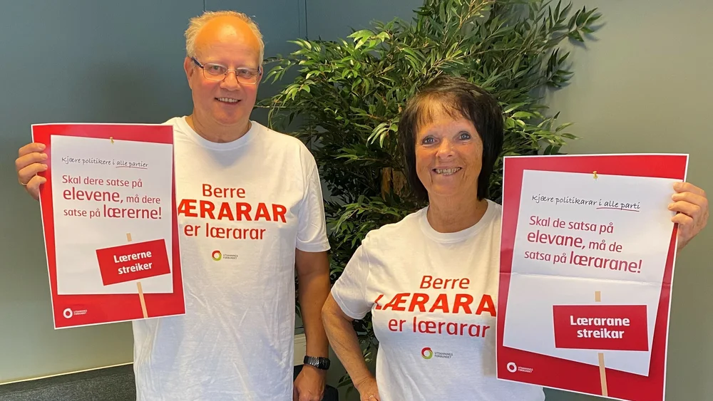 Utdanningsforbundet Fylkesleiar og nestleiar