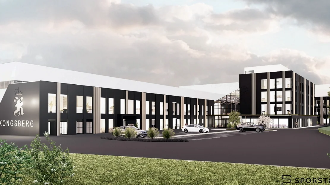 Kongsberg Maritime kontorbygg Ulsteinvik Illustrasjon Sporstøl Arkitekter 11