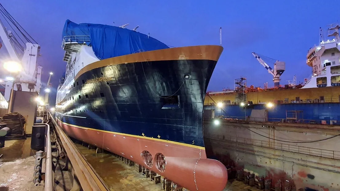 Havila Capella ved Tersan foto Havila Kystruten 22