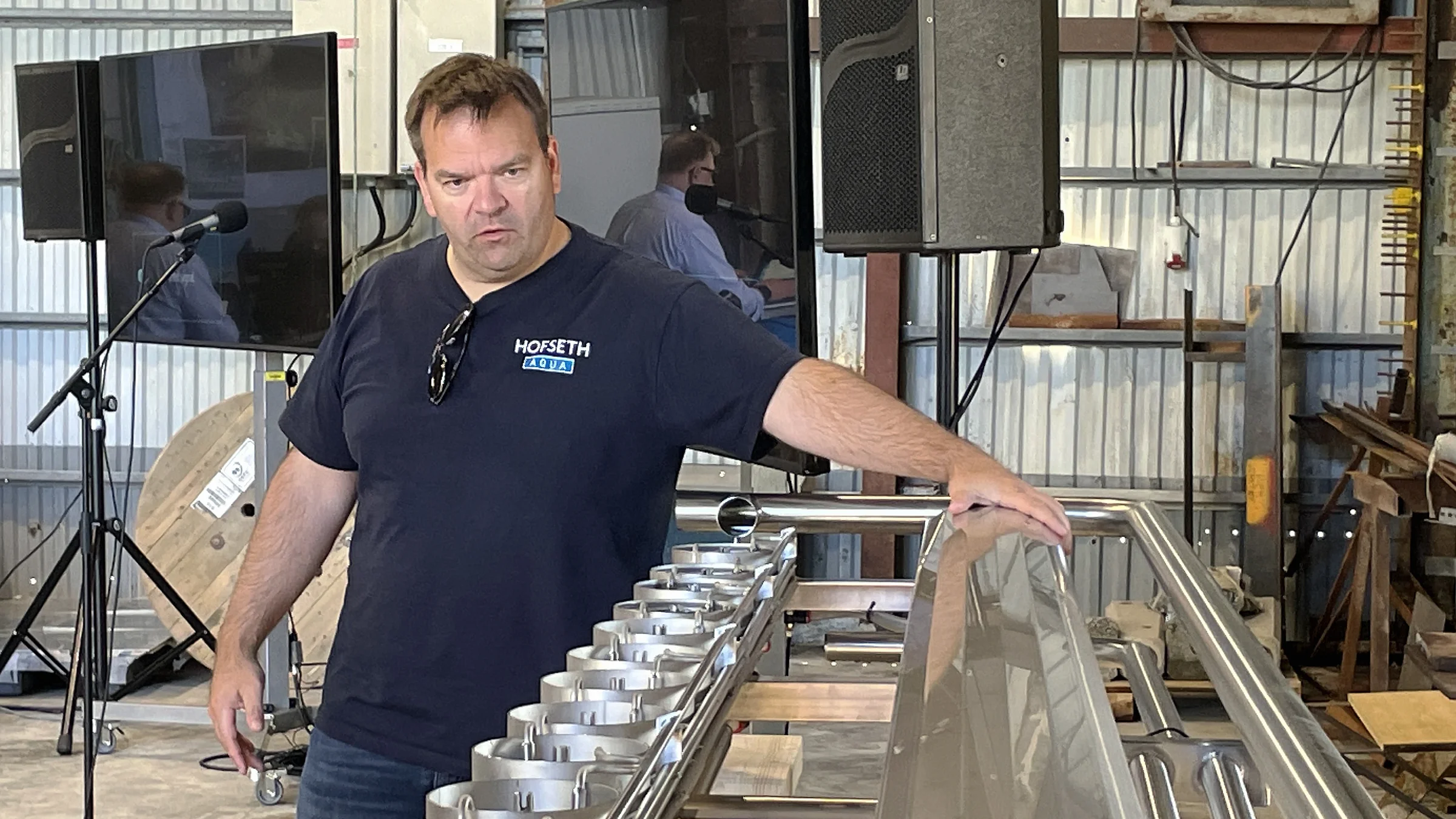 Roger Hofseth model World Heritage Salmon Foto Marius Rosbach