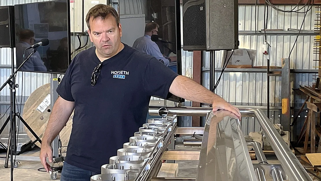 Roger Hofseth model World Heritage Salmon Foto Marius Rosbach