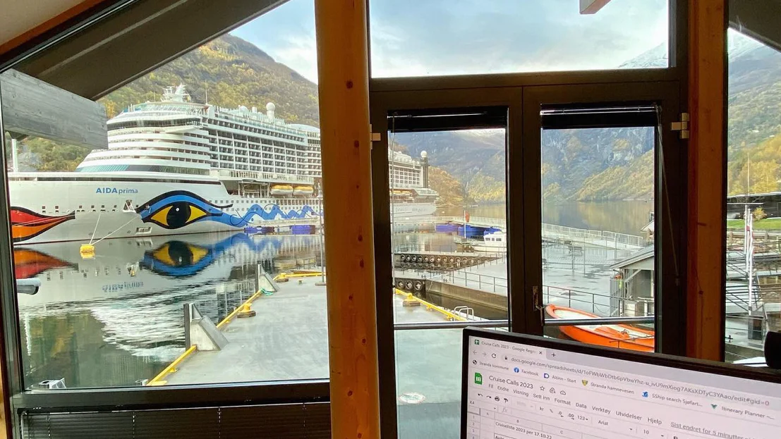 Aida geiranger foto geirangerfjord cruise port på facebook 11
