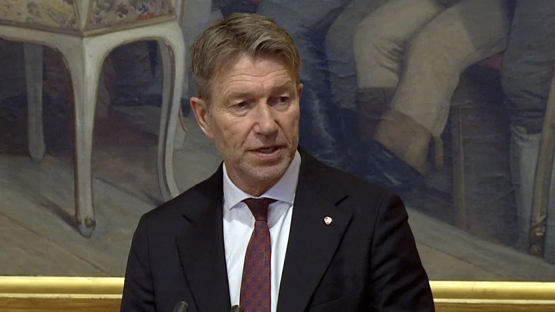 Terje Aasland skjermfoto stortinget no 11