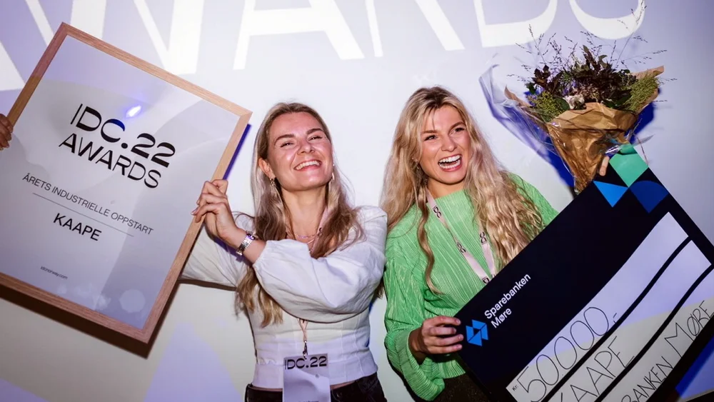 IDC pris Kaape årets industrielle oppstartsbedrift Foto Tone Molnes IDC