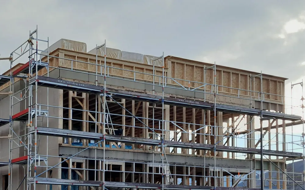 Bygging byggebransjen illistrasjon foto Ogne