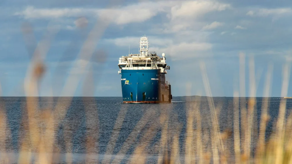 Windea Leibniz arrival Ulstein Verft photo Ulstein 2