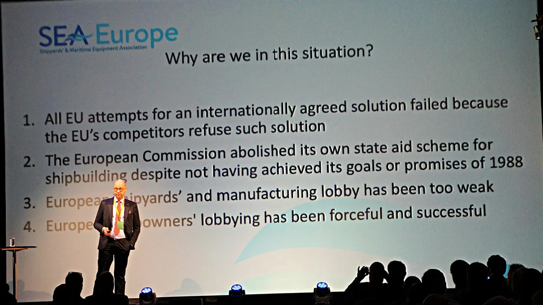Christophe Tytgat Sea Europa Verftskonferansen 2022 foto Ogne