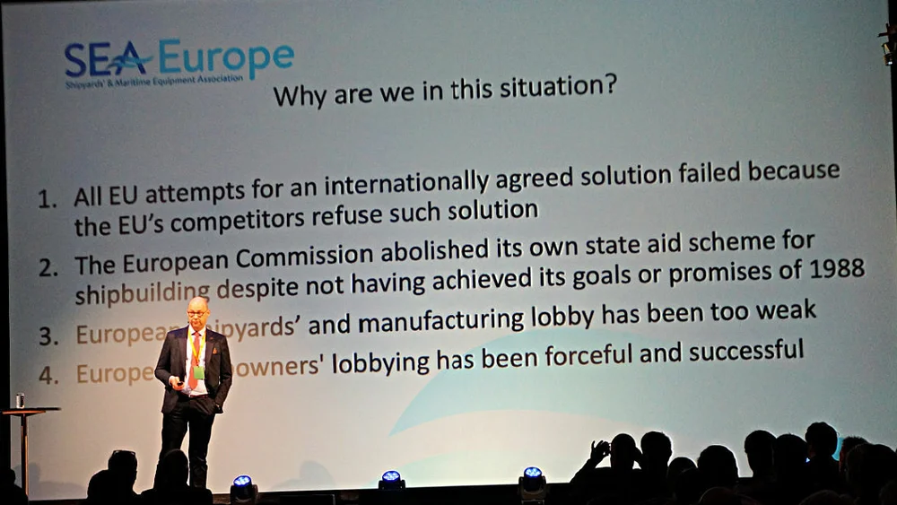 Christophe Tytgat Sea Europa Verftskonferansen 2022 foto Ogne