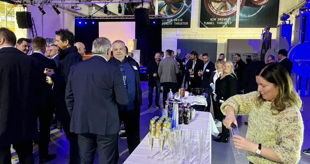 Kongsberg opning produksjonslinje 1