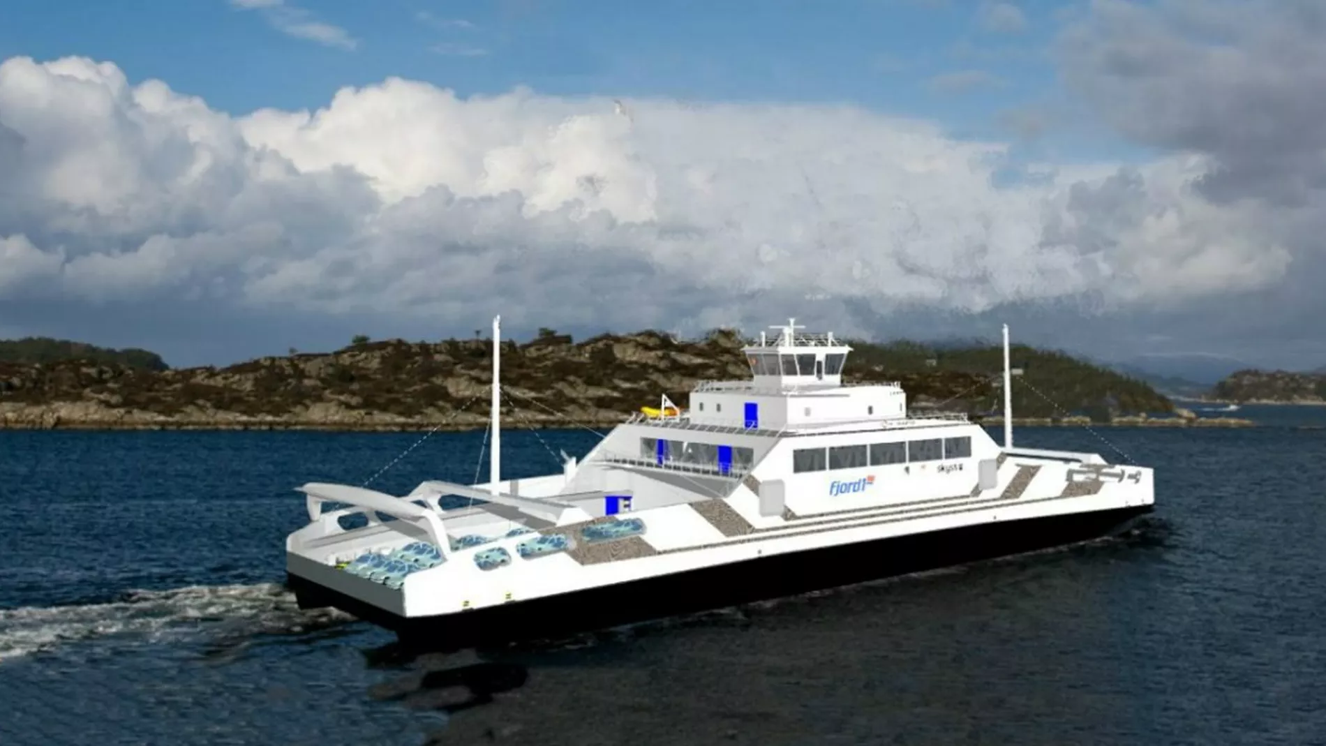 Fjellstrand bygger elektrisk ferge for Fjord1