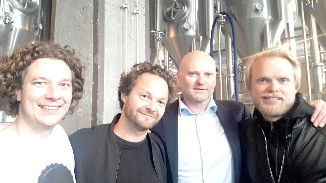 Bryggeri med brusprodusent paa laget